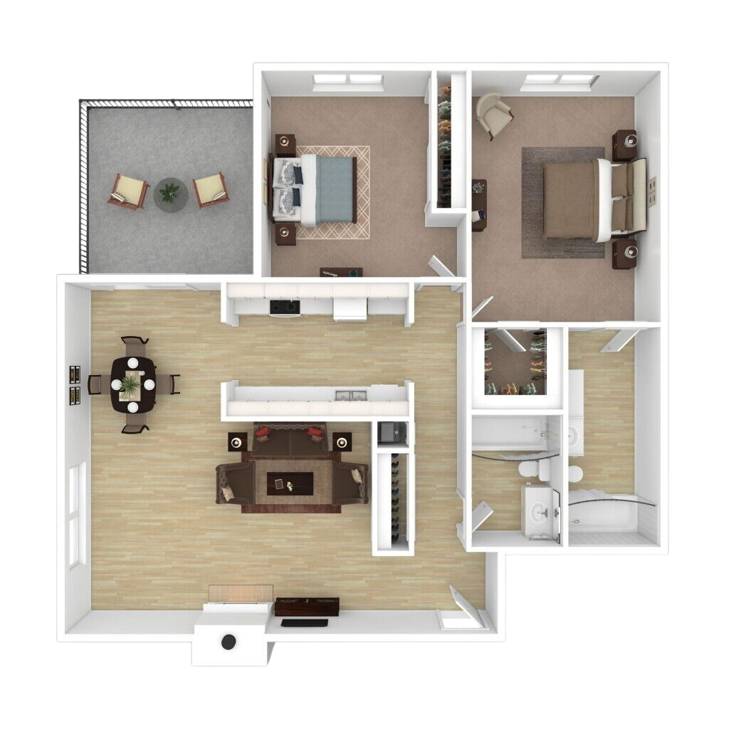 Cypress - 3D Plan